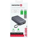 Swissten 20000 mAh strieborná