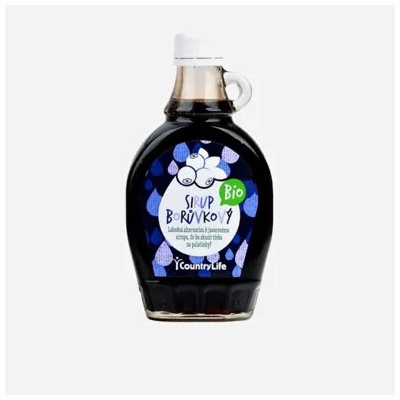 Country Life Sirup borůvkový BIO 12 x 250 ml