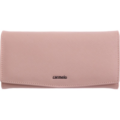 Carmelo Veľká dámska kožená peňaženka 2122 Light Beige