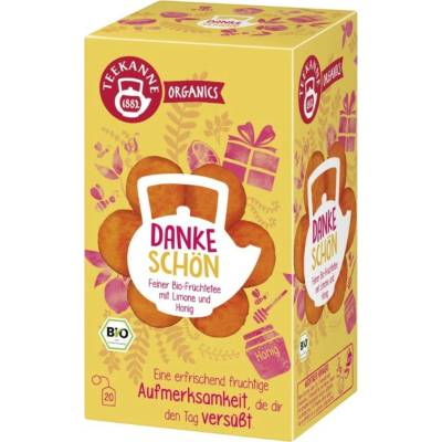 TEEKANNE Thank You Organic Fruit Tea 20 dvoukomorových sáčků