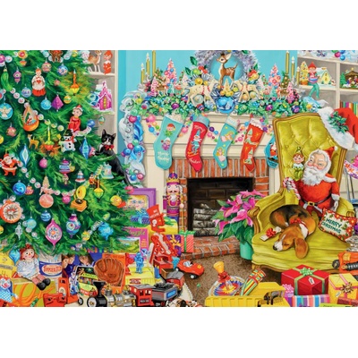 Bluebird Puzzle - Puzzle Mid Century Merriment - 500 piese