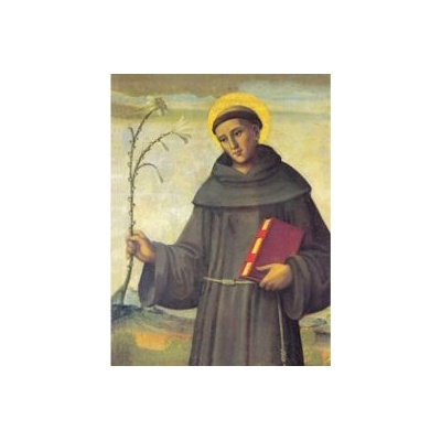 sv. Antonín z Padovy (ikona 274) Rozměry cm: C - 16x20cm