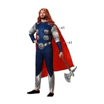 BigBuy Carnival Костюм Trueno Супергерой Размер XL