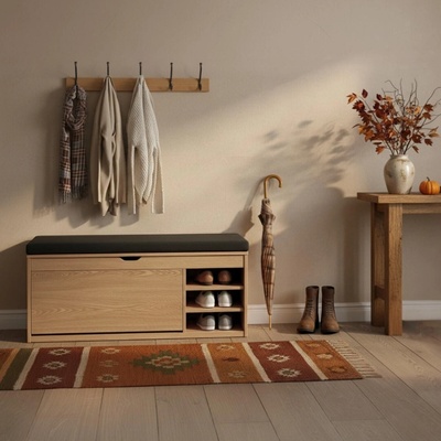 Boximo Gradia 100 x 34 x 50 cm hnědý – Zboží Mobilmania