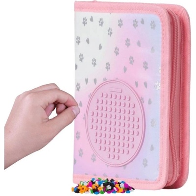 PIXIE CREW Ученически несесер Pixie Crew Pink Hearts&Paws (PXA-04-39)