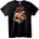 NOONEBRAND Тениска Брюс Ли Ретро Пиксел - 6XL, Black
