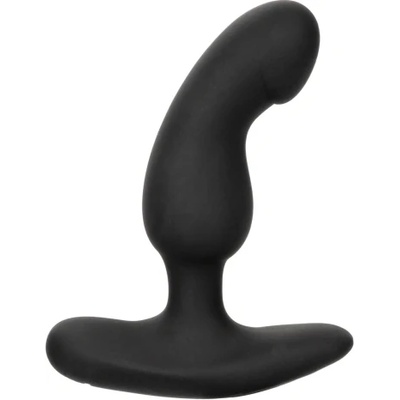 CalExotics Вибриращ анален стимулатор от силикон Curved Probe