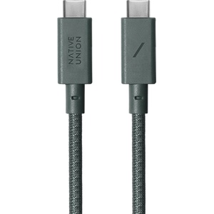 Native Union Anchor USB-C to USB-C Cable 3m - Slate Green (ACABLE-C-GRN-NP)