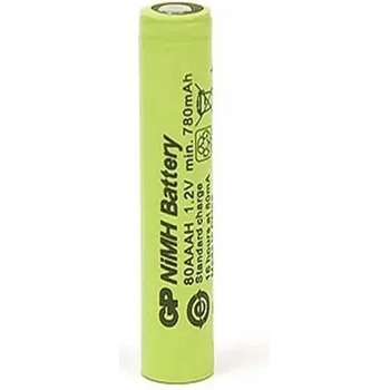 GP Batteries Акумулаторна Батерия GP R03 AAA 80AAH-B 800mAh NiMH 1 бр. BULK Industrial (GP-BR-R03-800-BULK)