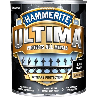 Hammerite Ultima Matt 0,7 l černá