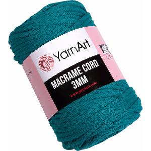 YARNART Macrame Cord 3 mm 85 m 783 Cobalt юта (Macrame Cord 3 mm 783)