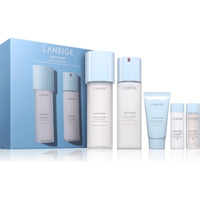LANEIGE Water Bank Blue Hyaluronic 2-Step Essentials Set for Normal to Dry Skin подаръчен комплект за жени