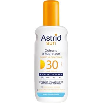 Astrid Sun Moisturizing слънцезащитен спрей за лице и тяло spf 30 унисекс 200 мл