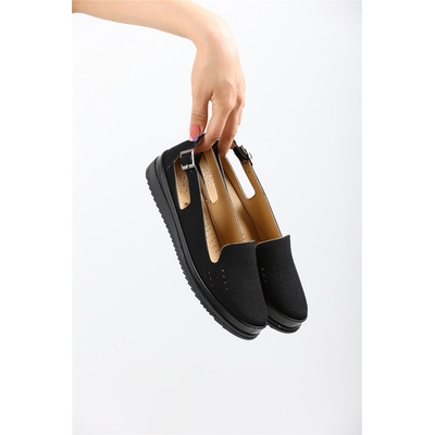 Johns Athletic Дамски ежедневни обувки 7035 - Черни #360505 (360505_Черно)