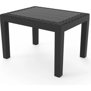 I.P.A.E-Progarden BIBLJACK Zahradní plastový stůl JACK RATAN antracitový