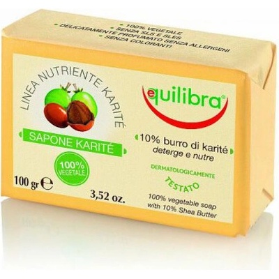 Equilibra mýdlo s bambuckým máslem 100 g