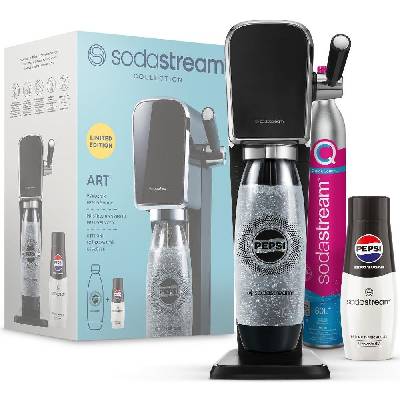 Výrobník sódy SODAStream ART Black pepsi zero Mpack