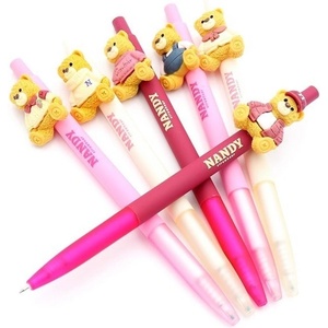  Авт. химикалка Junior Nandy StrawBear 0.5mm син (16014654-06-ZF3307-1-240041)