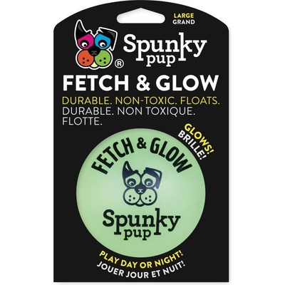 Spunky Pup Svítící míček 9 cm