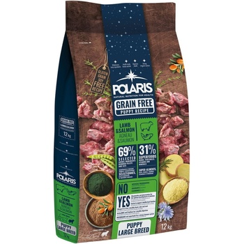 Polaris GF pes Puppy Large jehně, losos 12 kg