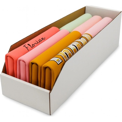 Karton Pak Úložné boxy na oblečenie, organizéry do skrine BIELY KARTÓN 15 x 47 cm