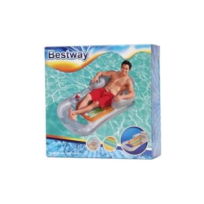 Bestway Надуваем дюшек Bestway, 161 х 84 см, Максимално натоварване 90 кг, Бял, 43028-2