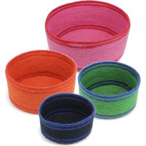 Rex London Кошници в комплект 4 бр. от юта ø 23x11 cm - Rex London (31554)