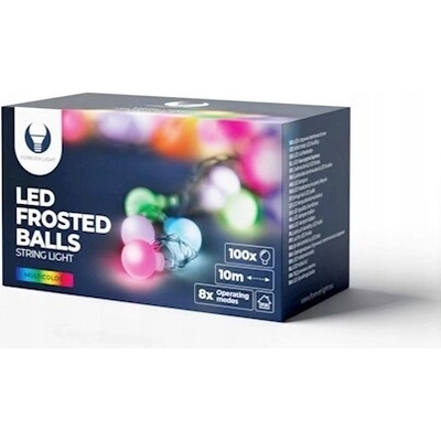 Svetelná girlanda Forever 1000 cm sieťová, viacfarebná