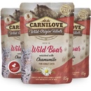 Krmivo pre mačky CARNILOVE cat ADULT WILD Boar chamomile 85 g