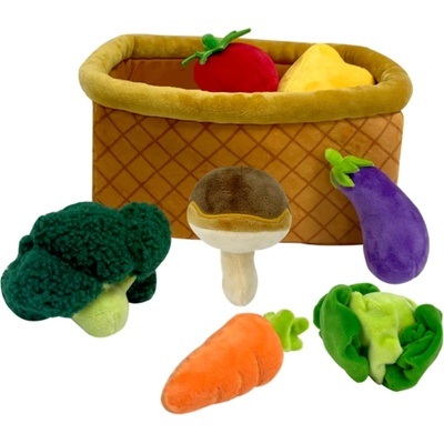 Magic Baby Зеленчуци в кошница - плюшена играчка