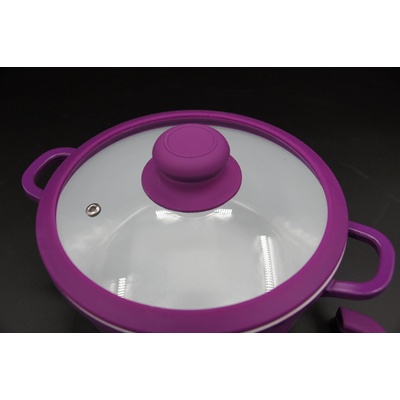 Magicook Тенджера Magicook MK-7840P, 24 cm, лилава (77723)