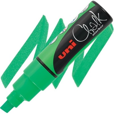 Uni PWE-8K Chalk fluo zelená