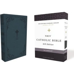 NRSV, Catholic Bible, Gift Edition, Leathersoft, Teal, Comfort Print (ISBN: 9780785230410)