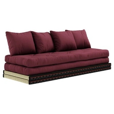 sofa CHICO by Karup 80*200 cm + futon bordeaux 710