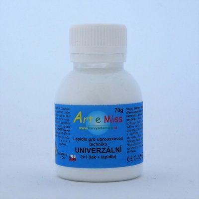 Artemiss Lepidlo na ubrouskovou techniku univerzální leské 70 g – Zboží Dáma