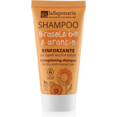 laSaponaria Šampon se slunečnicí a sladkým pomerančem BIO 30 ml