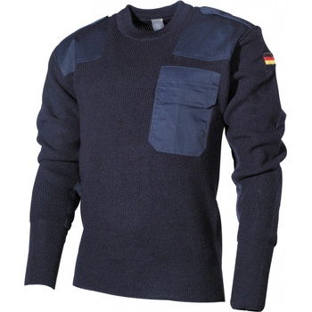 Sveter MFH BW s náprsným vreckom modrá