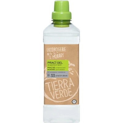 Tierra Verde prací gel z mýdlových ořechů na sportovní prádlo s BIO eukalyptovou silicí 1 l