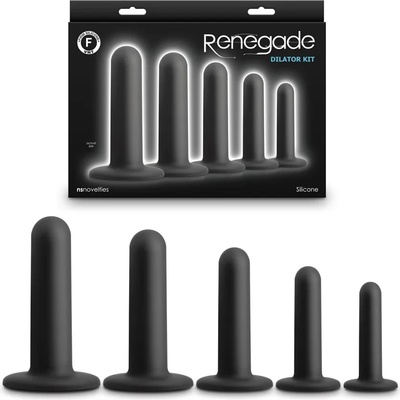 Комплект вагинални дилататори, 5 броя - Renegade Dilator Kit (NSTOYS1136)