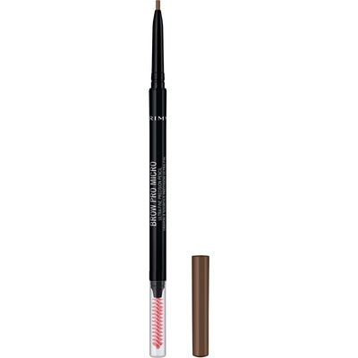 Rimmel London Brow Pro Microdefiner Pencil ceruzka na obočie 003 Dark Brown 0,9 g