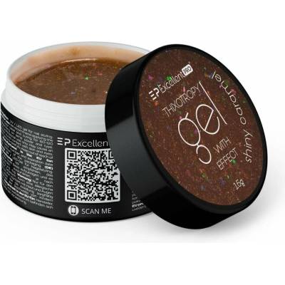 Cosmetics Zone Vynikající PRO tixotropní gel s efektem lesklého karamelu 15g