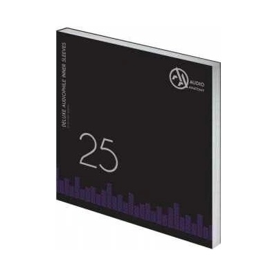 Audio Anatomy Vnitřní antistatické obaly Deluxe 25 ks – Zboží Živě