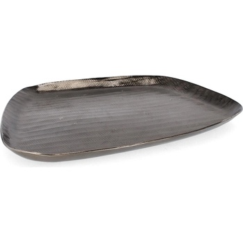 Bizzotto ДЕКОРАТИВЕН ПОДНОС chisel 30x28 АНТРАЦИТ (0184284)