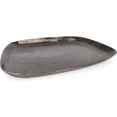 Bizzotto ДЕКОРАТИВЕН ПОДНОС chisel 30x28 АНТРАЦИТ (0184284)