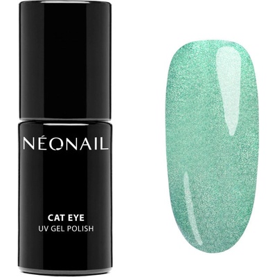 NeoNail gél lak Cat Eye Satin Turquoise 7,2 ml