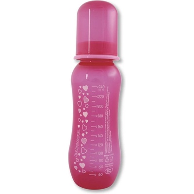 Baby-Nova Baby Nova Пластмасово шише 240 мл. Розово (42105)