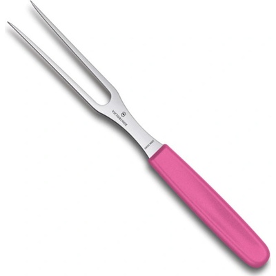 Vidlička na maso Victorinox swiss classic 15 cm, růžová