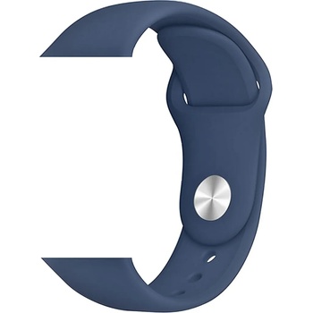 Trender Каишка Trender - Silicone, Apple Watch, 44/45 mm, тъмносиня (TR-ASL45DBL)