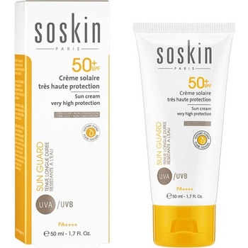Soskin Paris Sun Cream Very High Protection SPF50 Dry Skin ochranný krém pro suchou pokožku 50 ml