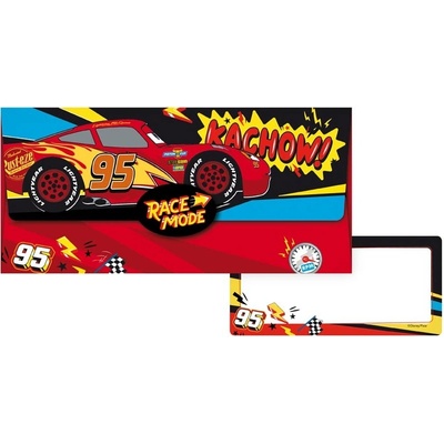 Obálka na peníze Disney Cars